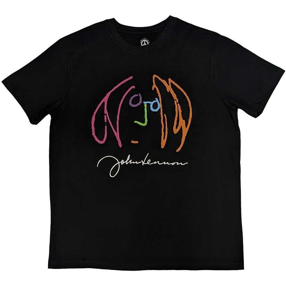 John Lennon John Lennon Men's Self Portrait T-Shirt in Black