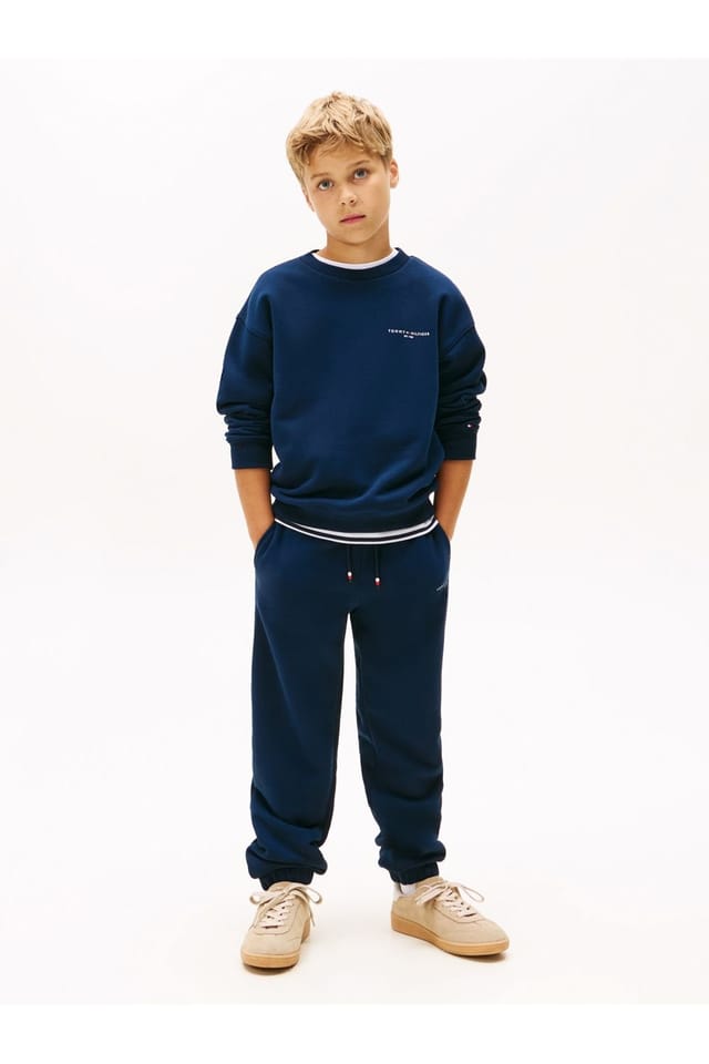 Tommy Hilfiger Tommy Hilfiger Men's Mini Corp C-Neck Sweatshirt Set Blue - 3