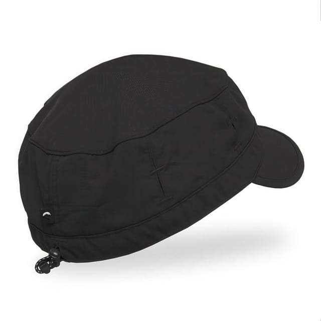 Sunday Afternoons Sunday Afternoons Men's 'Sun Tripper' UPF 50+ Foldable Cap with Sunglass Lock in Black - 2