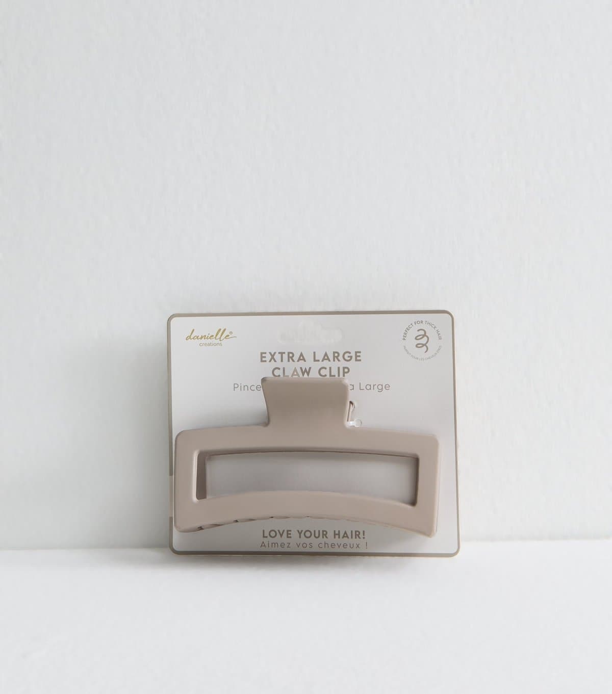 Danielle Brown Extra Large Claw Hair Clip Danielle New Look