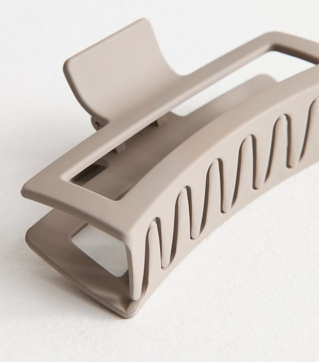 Danielle Brown Extra Large Claw Hair Clip Danielle New Look - 3