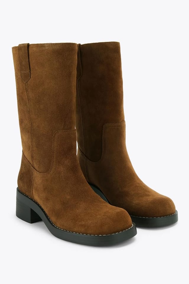 KG Kurt Geiger KG Kurt Geiger Women's 'Stint' Suede Boots in Tan - 2