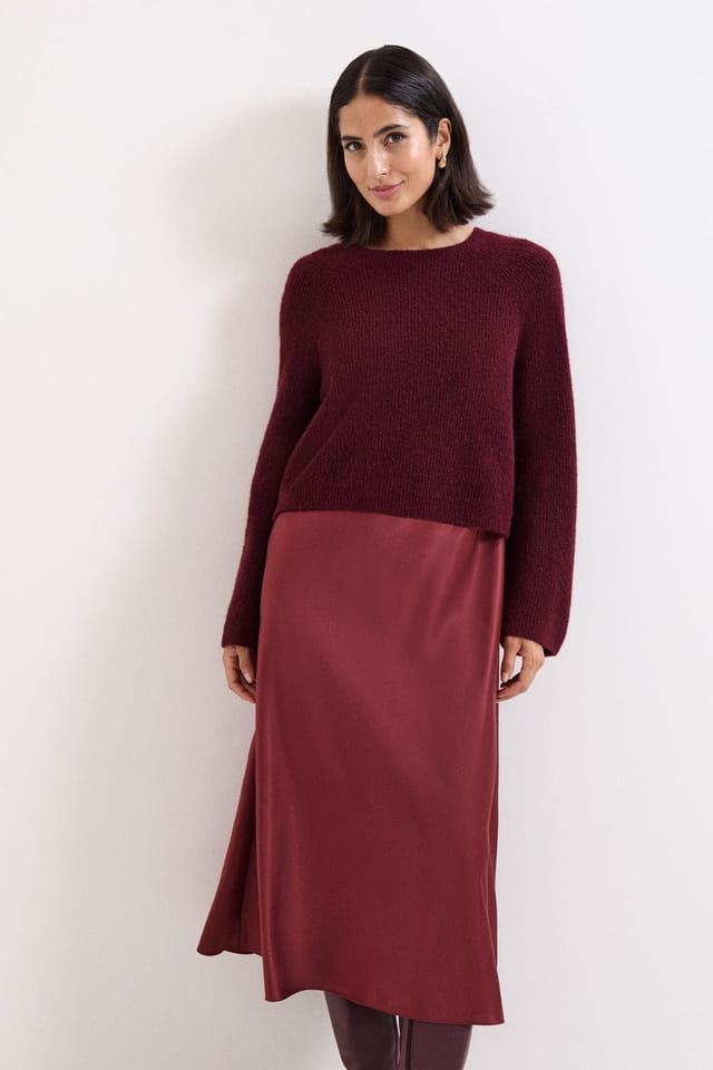 Phase Eight Phase Eight Women's Issy 2 In 1 Dress in Wine - 3