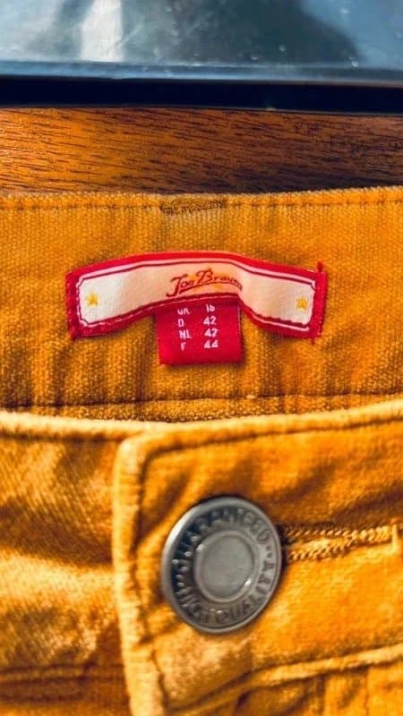 Joe Browns Joe Browns Yellow/Mustard Jeans Size 16