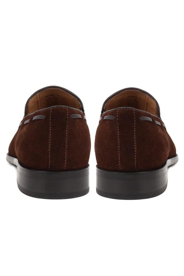 Jones Bootmaker Jones Bootmaker Men's Devon2 Leather Loafers in Brown - 3