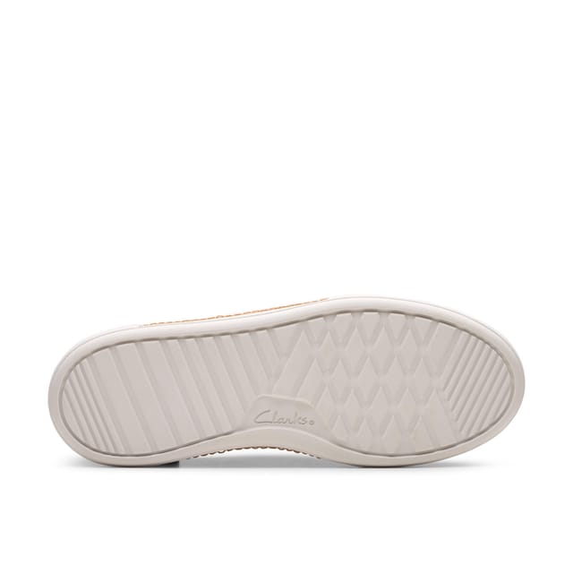 Clarks Clarks Women's Hollyhock Walk Black Leather Trainers - 3