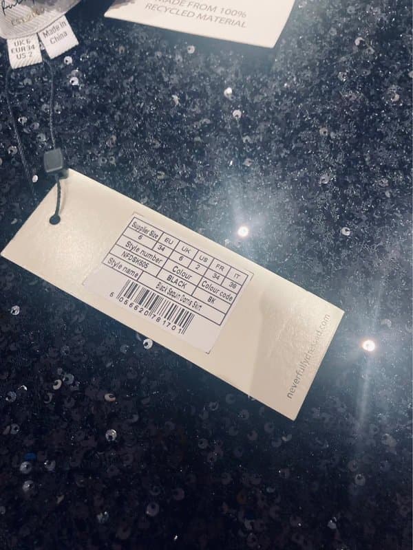 Never Fully Dressed Never fully dressed ‘Doris’ skirt in black 6-8