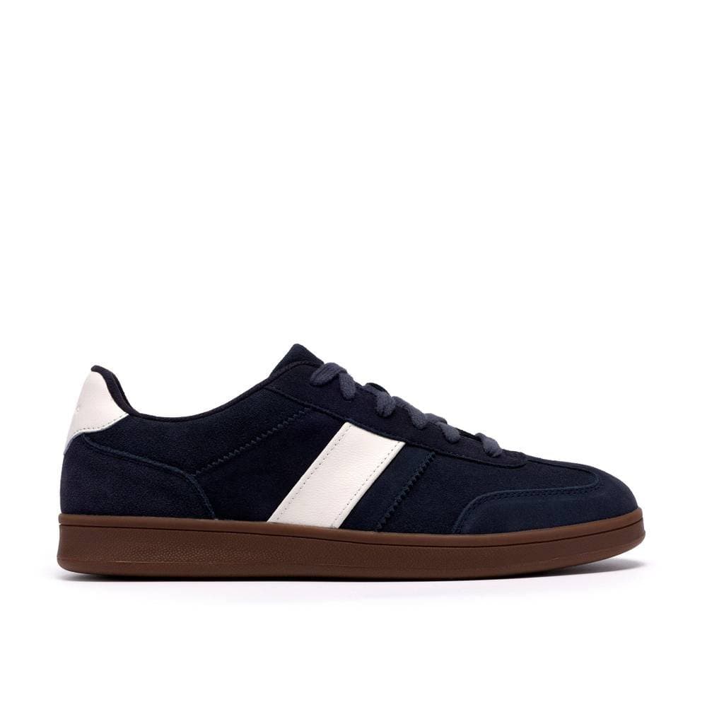 Clarks Clarks Men's Seco Speed Navy Suede Trainers