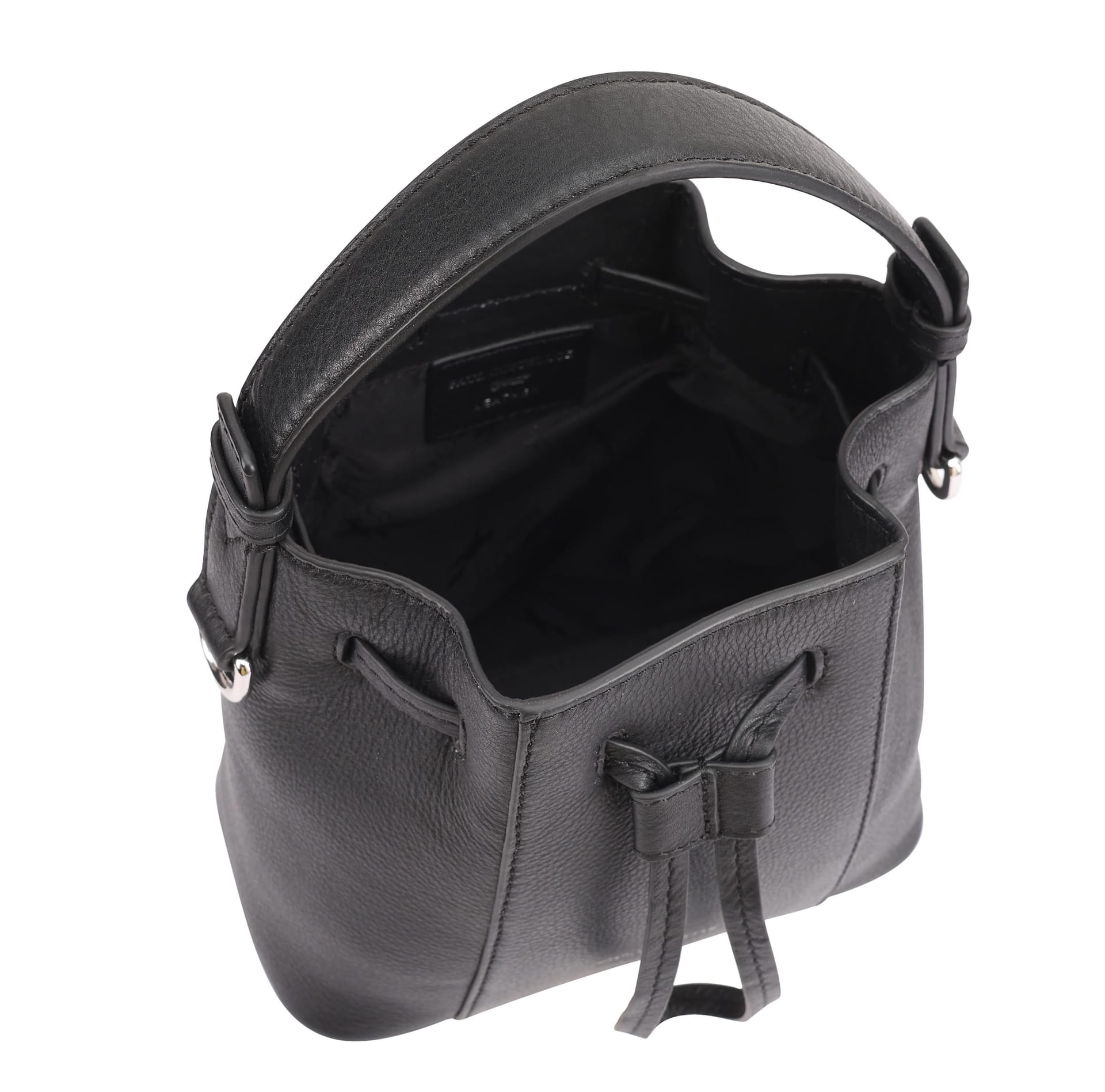 Paul Costelloe Paul Costelloe Women's Sayani Leather Multi Way Bag in Jet Black - 4