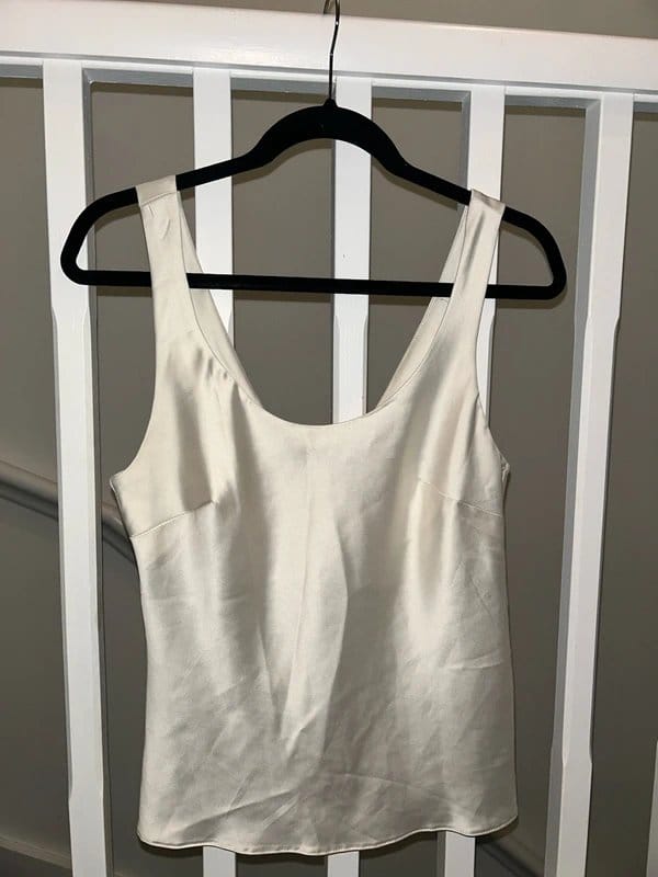 ASOS Cream Satin Cami Top