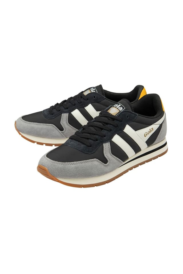 Gola Classics Gola Classics Men's 'Daytona Chute' Nylon Lace-Up Trainers in Black - 3