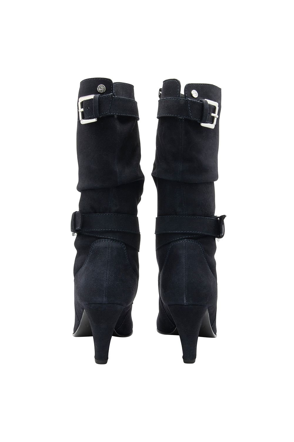 Ravel Ravel Women's 'Guise' Suede Stiletto-Heel Mid-Calf Boots in Navy - 3