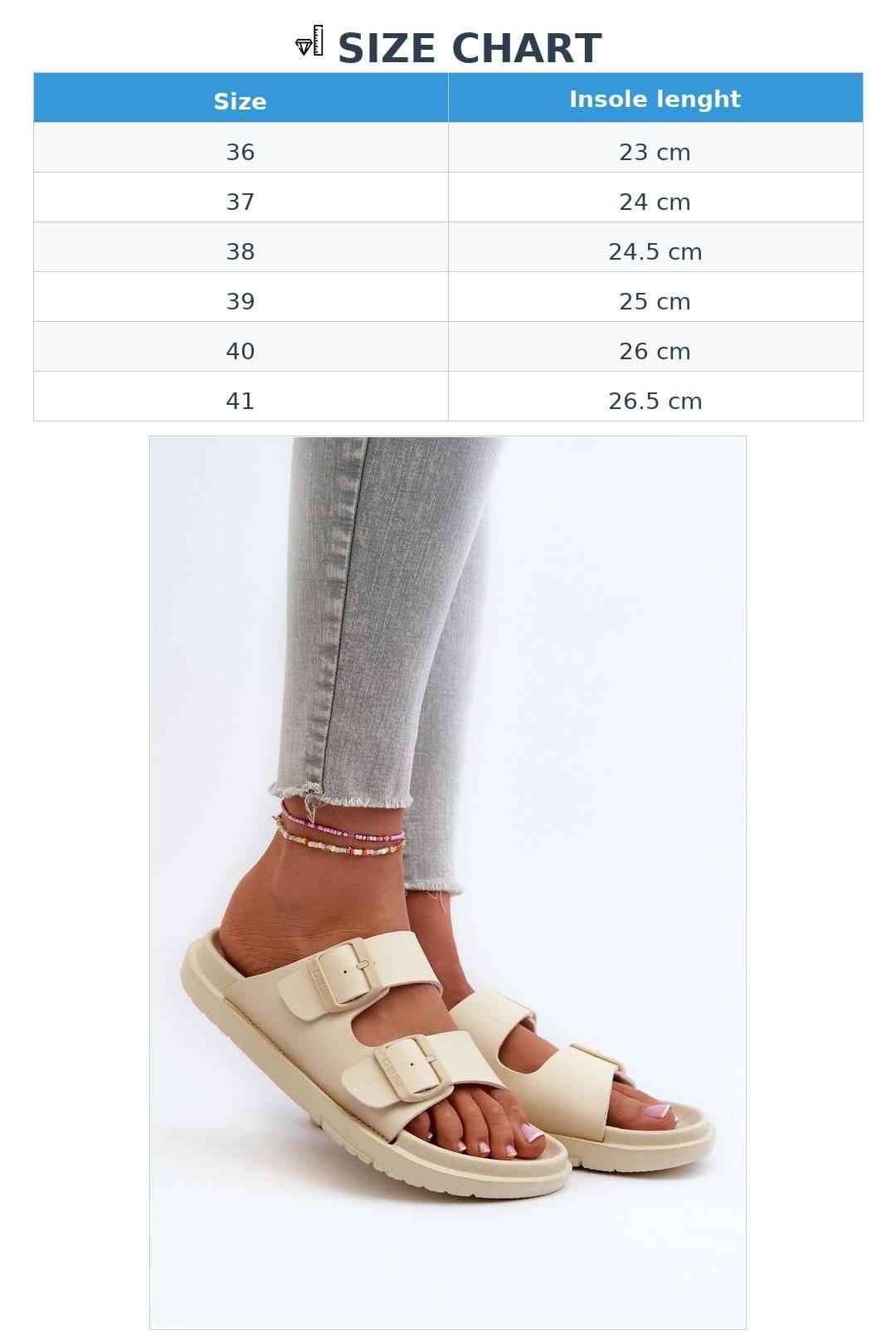 Love Lace Love Lace Women's Lightweight EVA Foam Flip Flops with Adjustable Straps Comfort in Beige - 4