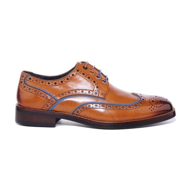 JUSTINREESS ENGLAND JUSTINREESS ENGLAND Men's 'Simon' Leather Shoes in Brown - 2