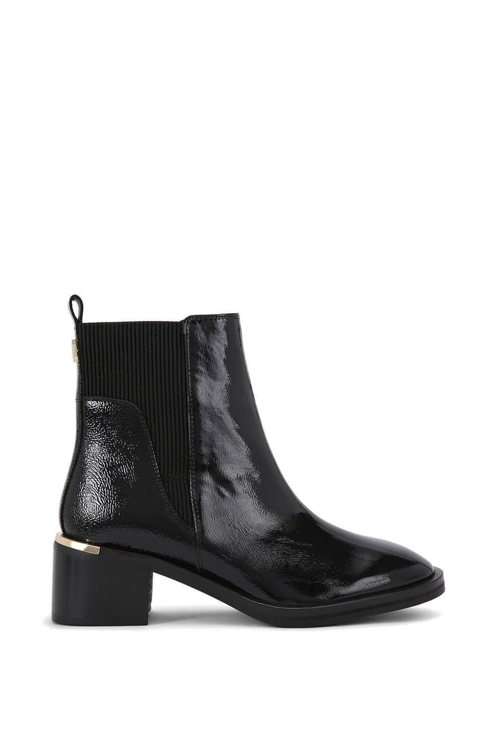 Carvela Carvela Women's 'Liberta Ankle' Patent Boots in Black