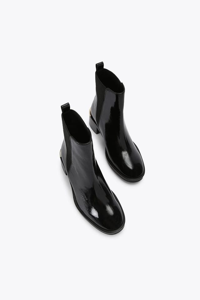 Carvela Carvela Women's 'Liberta Ankle' Patent Boots in Black - 2