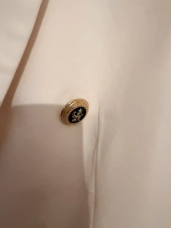 Zara White formal blazer
