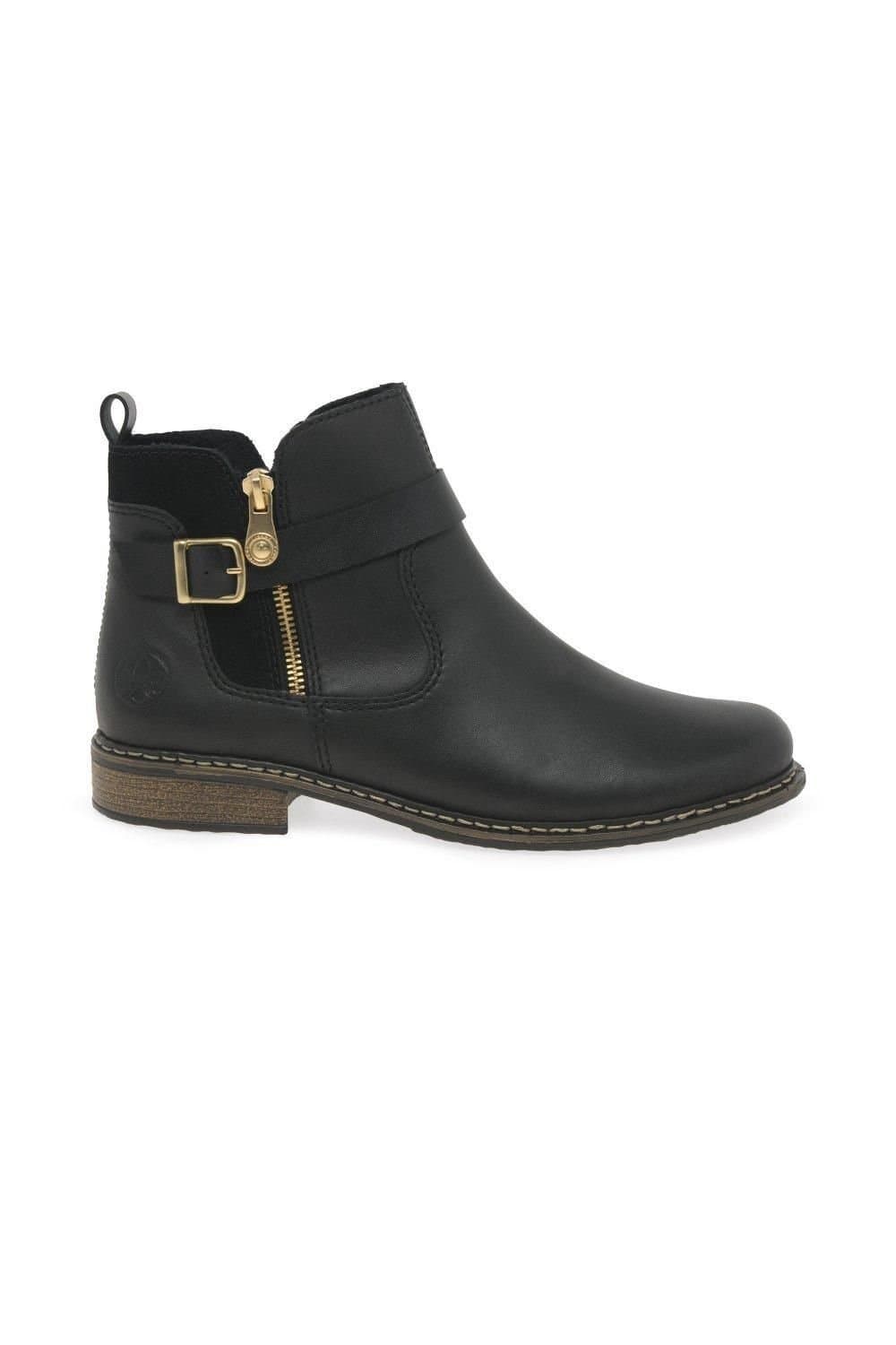 Rieker Rieker Women's 'Bobbi' Ankle Boots in Black
