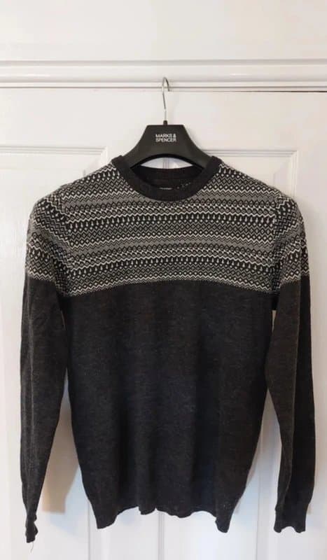 Cedar Wood State Mens ceder wood state Christmas style jumper
