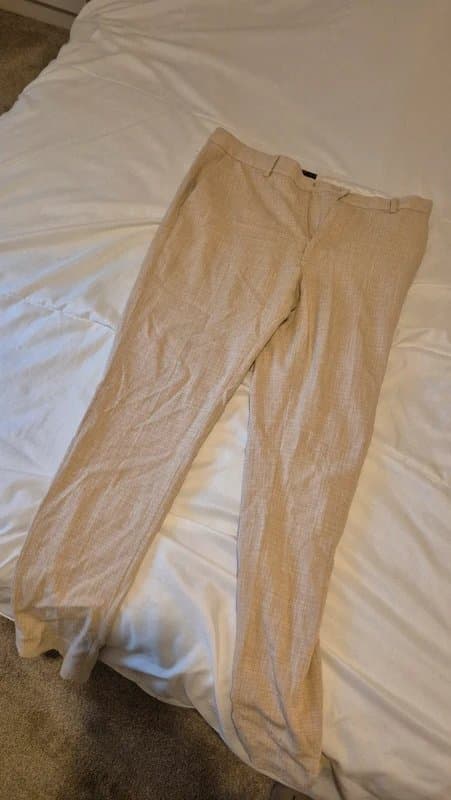 ASOS ASOS Mens Beige trousers