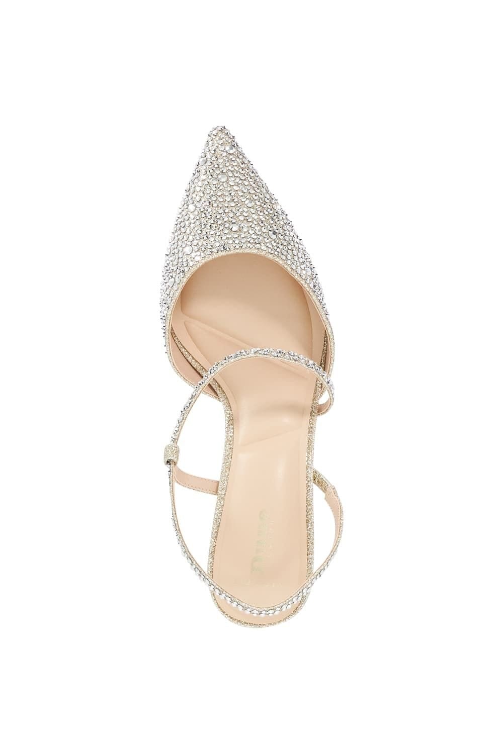 Dune London Dune London Women's Wide Fit 'Charmed' Court Shoes in Metallics - 4