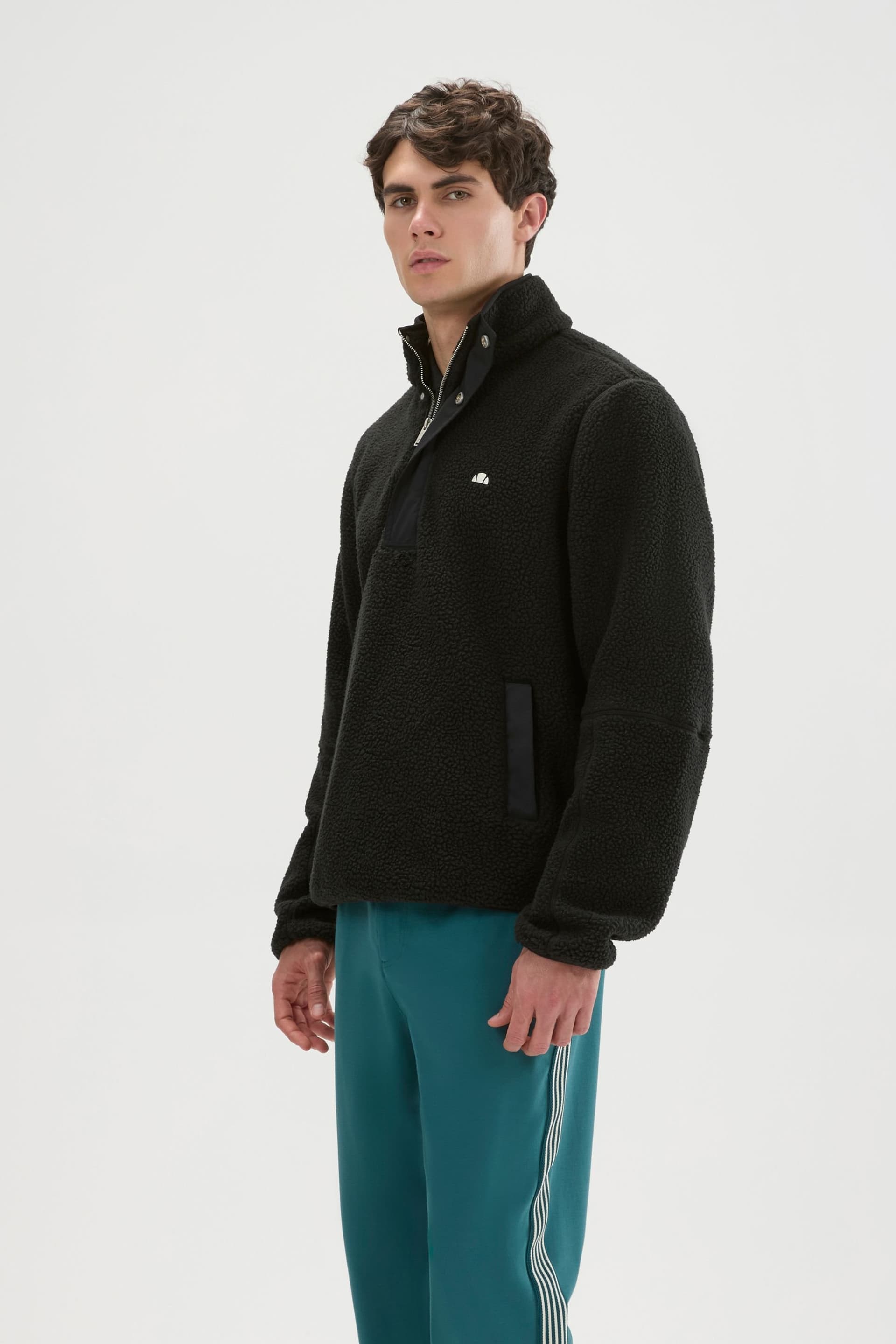 Ellesse Ellesse Men's D'Manda 1/4 Zip Top in Black