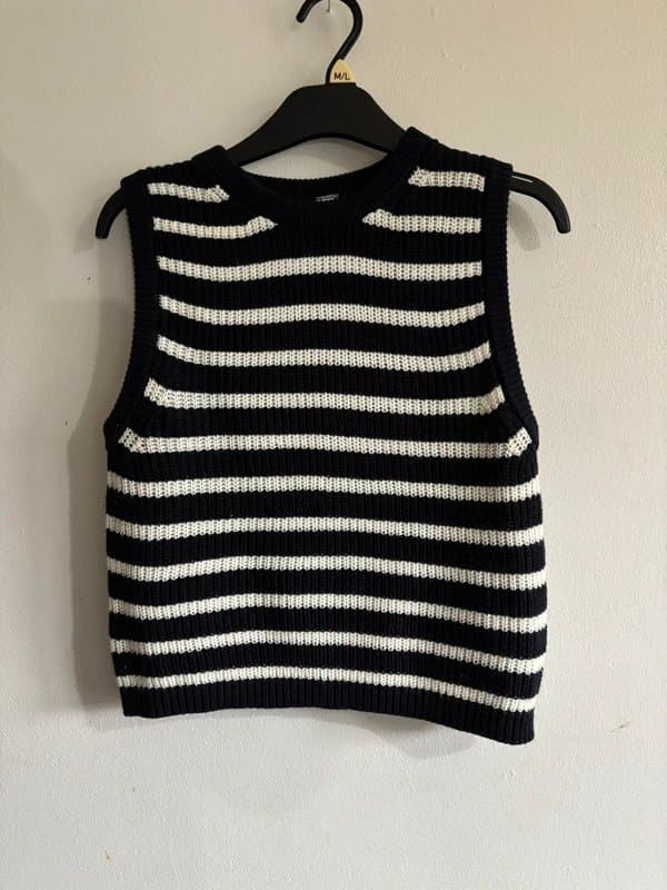 H&M Striped jumper vest
