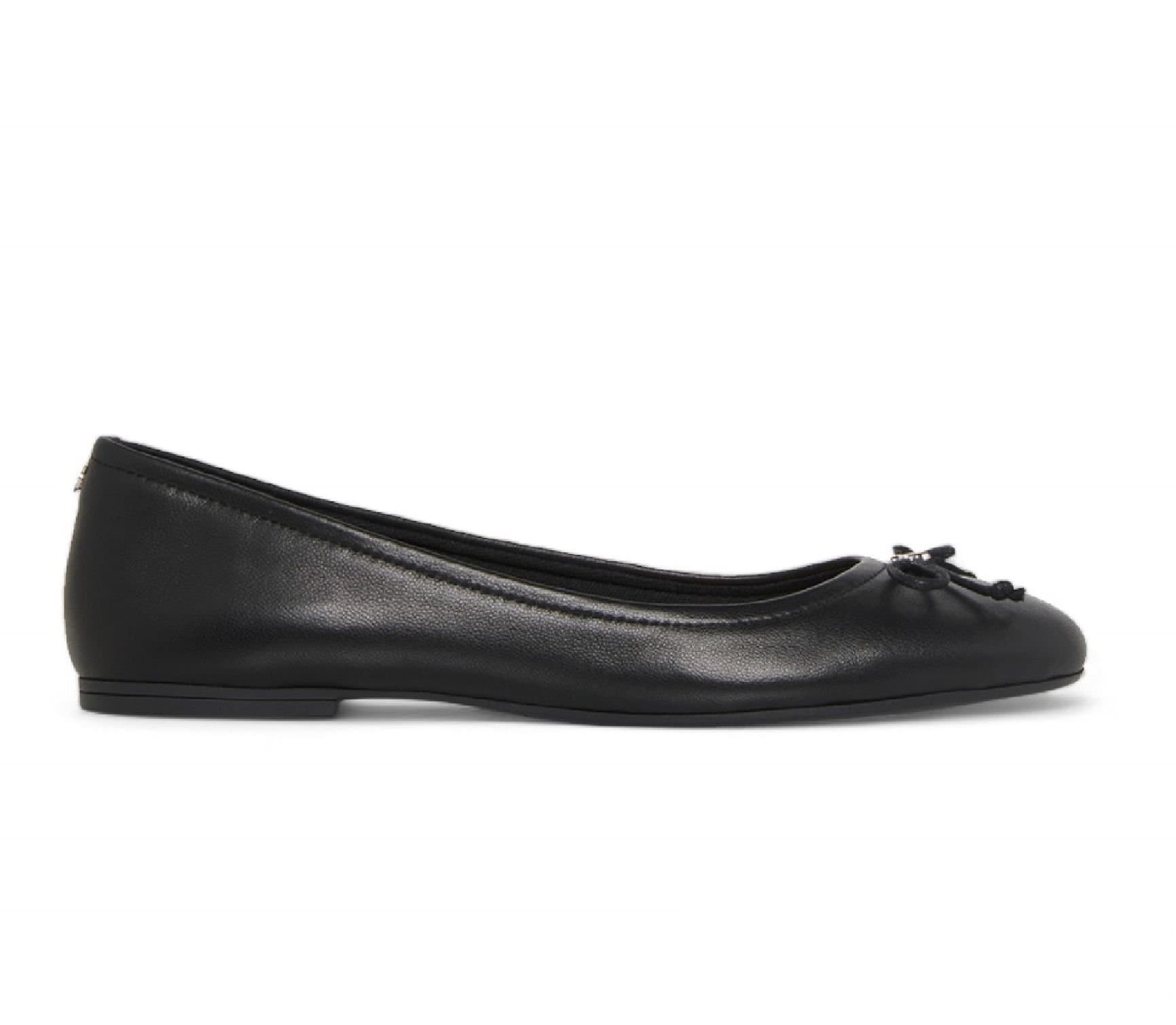 Windsor Smith Windsor Smith Women's Leather Mocassin Bellarina Flat Shoes - Babydoll in Black