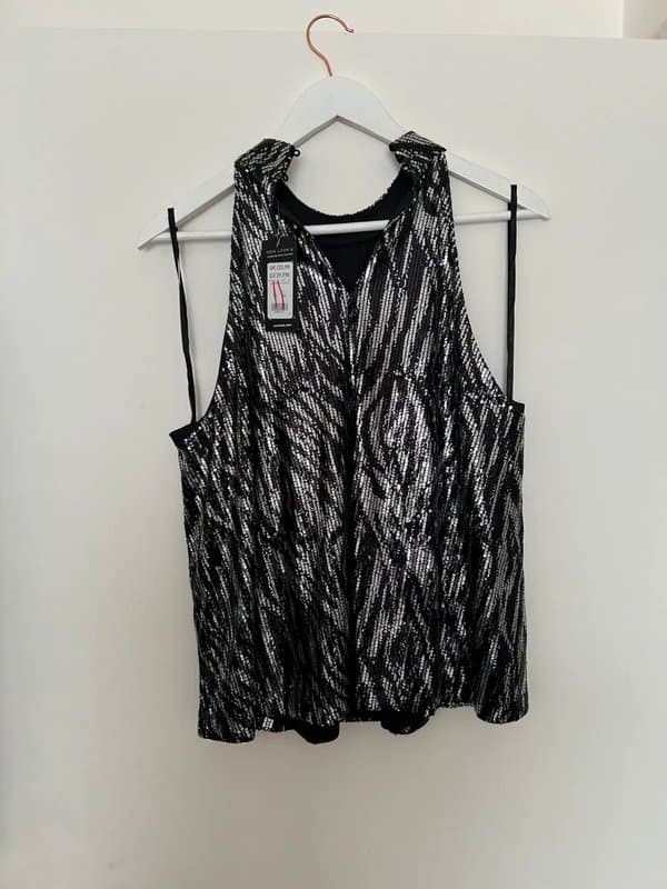 New Look Sequin blouse