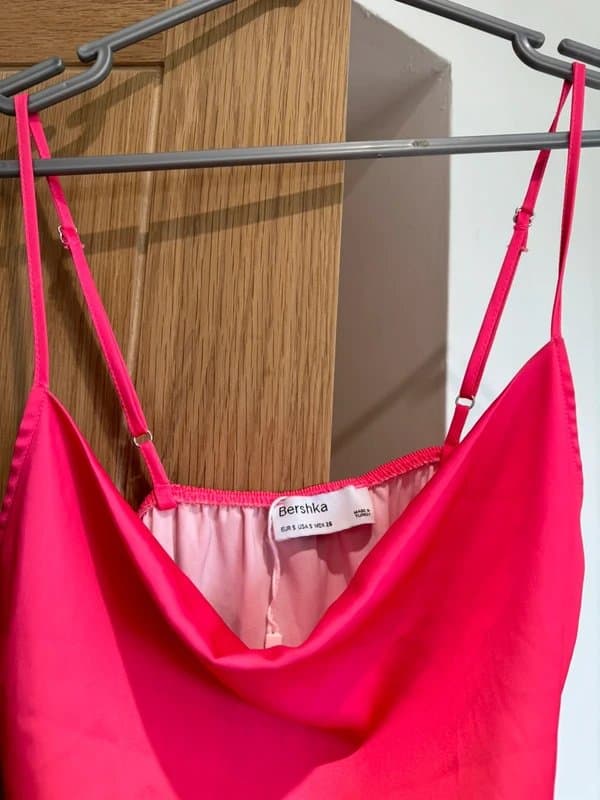 Bershka Bershka pink and orange dress