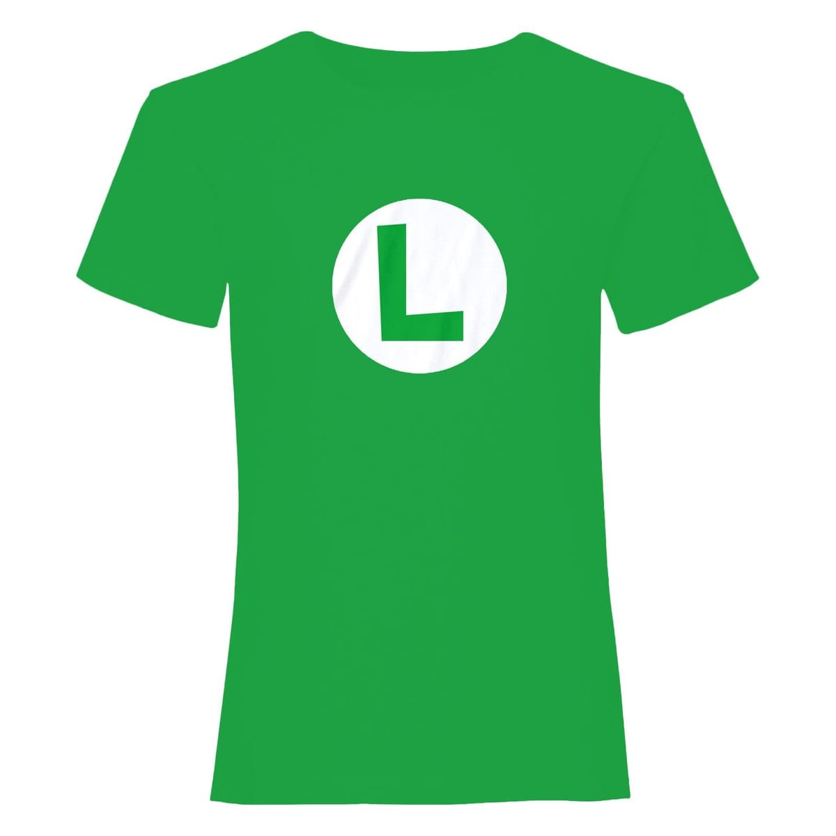 Super Mario Super Mario Men's Luigi T-Shirt in Green - 1