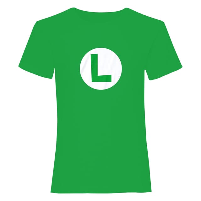 Super Mario Super Mario Men's Luigi T-Shirt in Green - 3