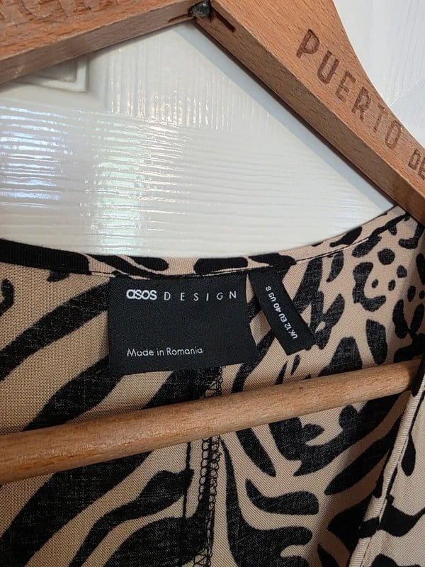 ASOS Design ASOS Design Leopard Print Wide Leg Jumpsuit - 1