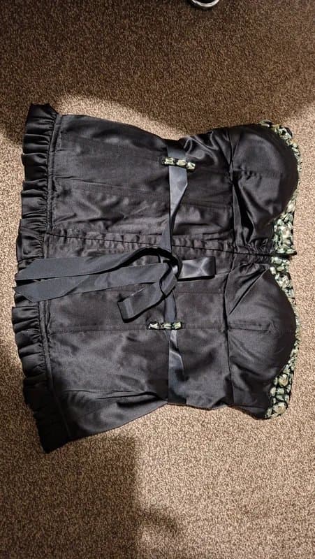 New Look Black basque/corset