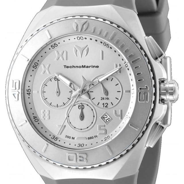 TechnoMarine TechnoMarine Men's TM-225001 Manta Ocean 48mm Quartz Watch in Grey - 2