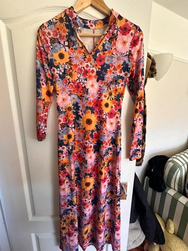 Never Fully Dressed Floral Maxi Dress Size 8