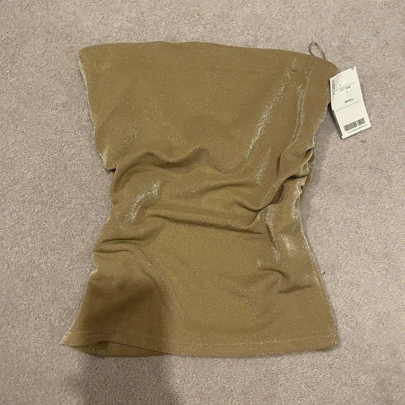 Bershka party tube top