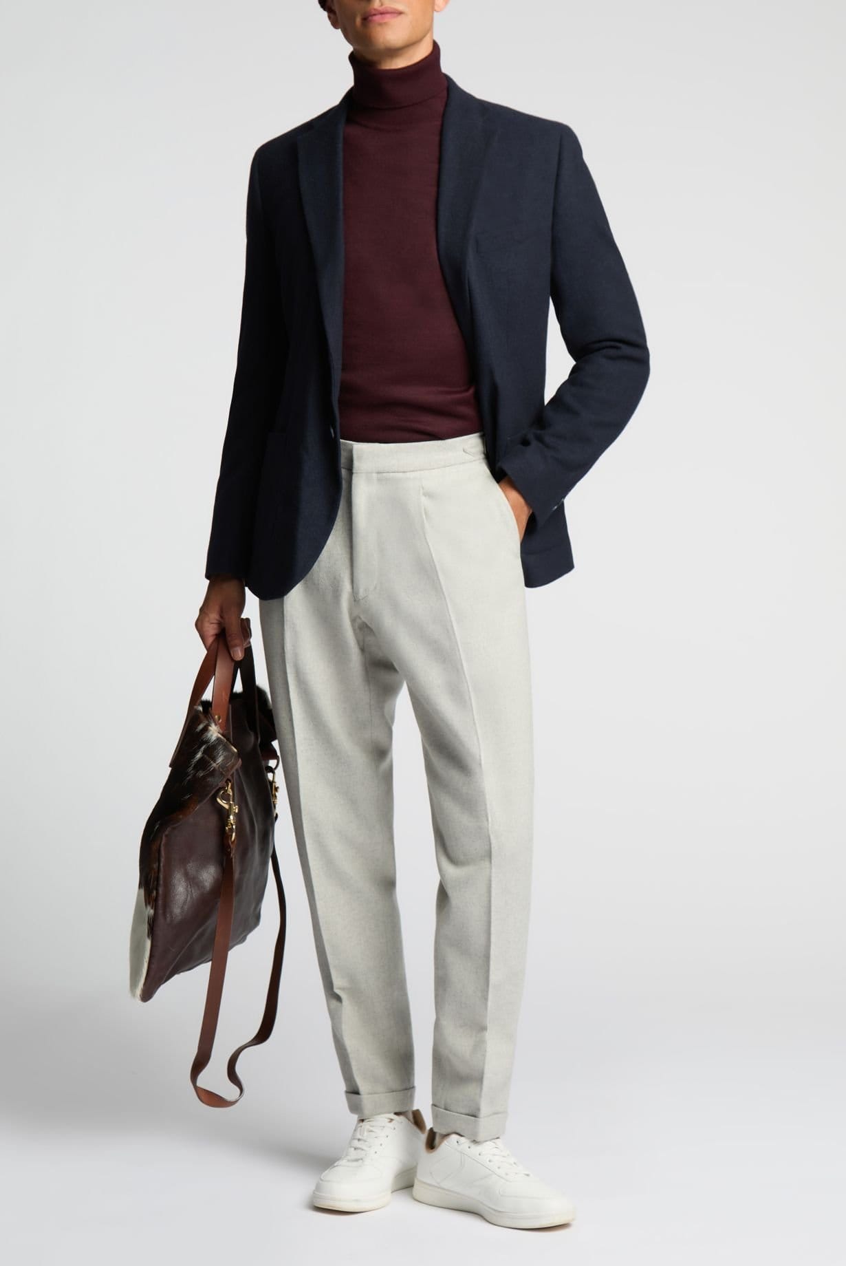 Melka Melka Men's Navy Blazer - 4