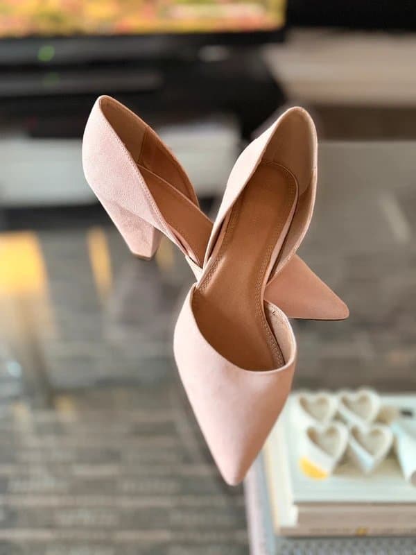 ASOS ASOS Nude Blush Pointed Heels