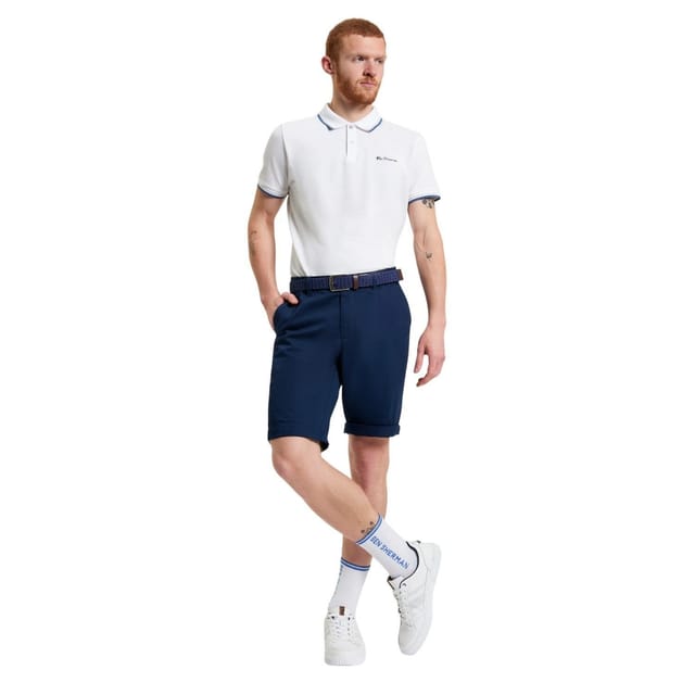 Ben Sherman Ben Sherman Men's Signature Chino Shorts in Dark Navy - 3