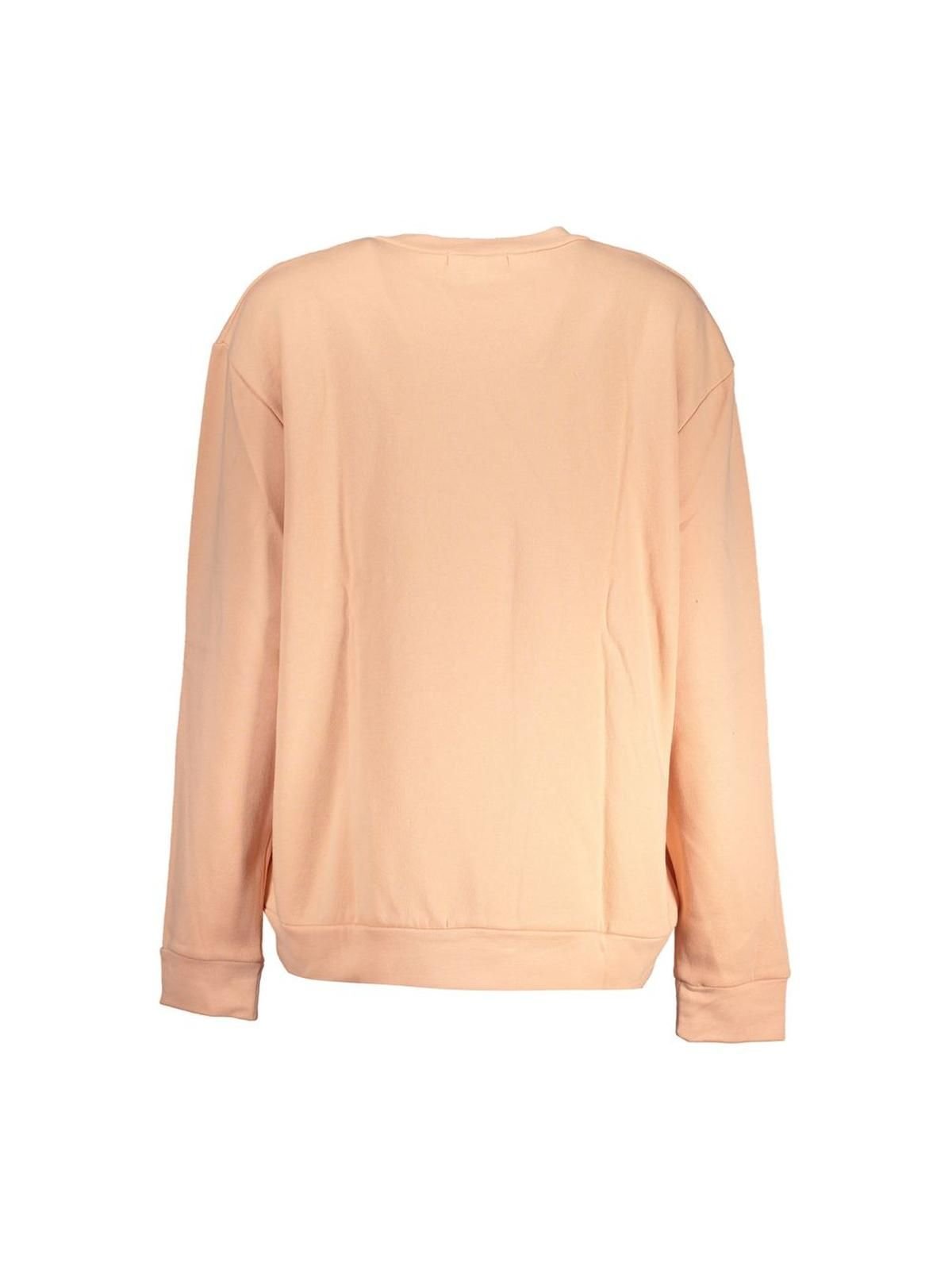 Cavalli Class Cavalli Class Women's Elegant Long-Sleeved Pink Fleece Sweatshirt - 2