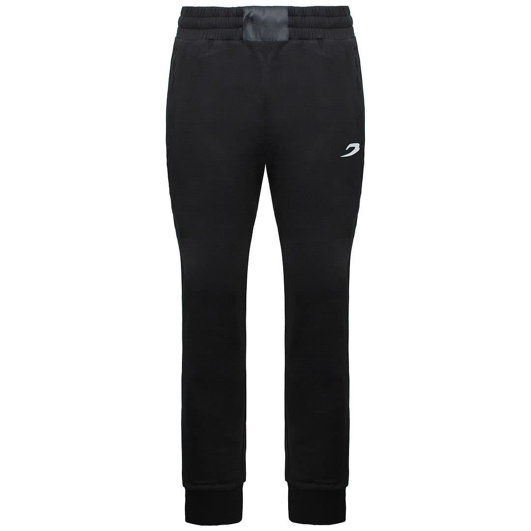 BoxRaw BoxRaw Men's Black Graphic Logo Marciano Track Pants