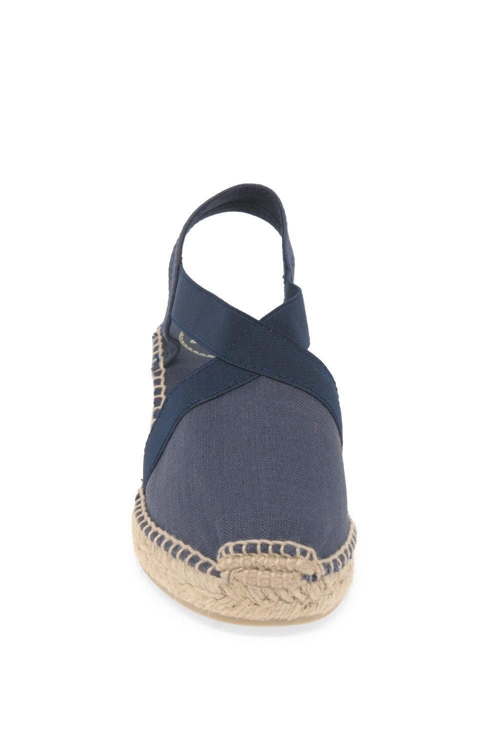 Toni Pons Toni Pons Women's 'Ter' Wedge Heeled Espadrilles in Navy - 3