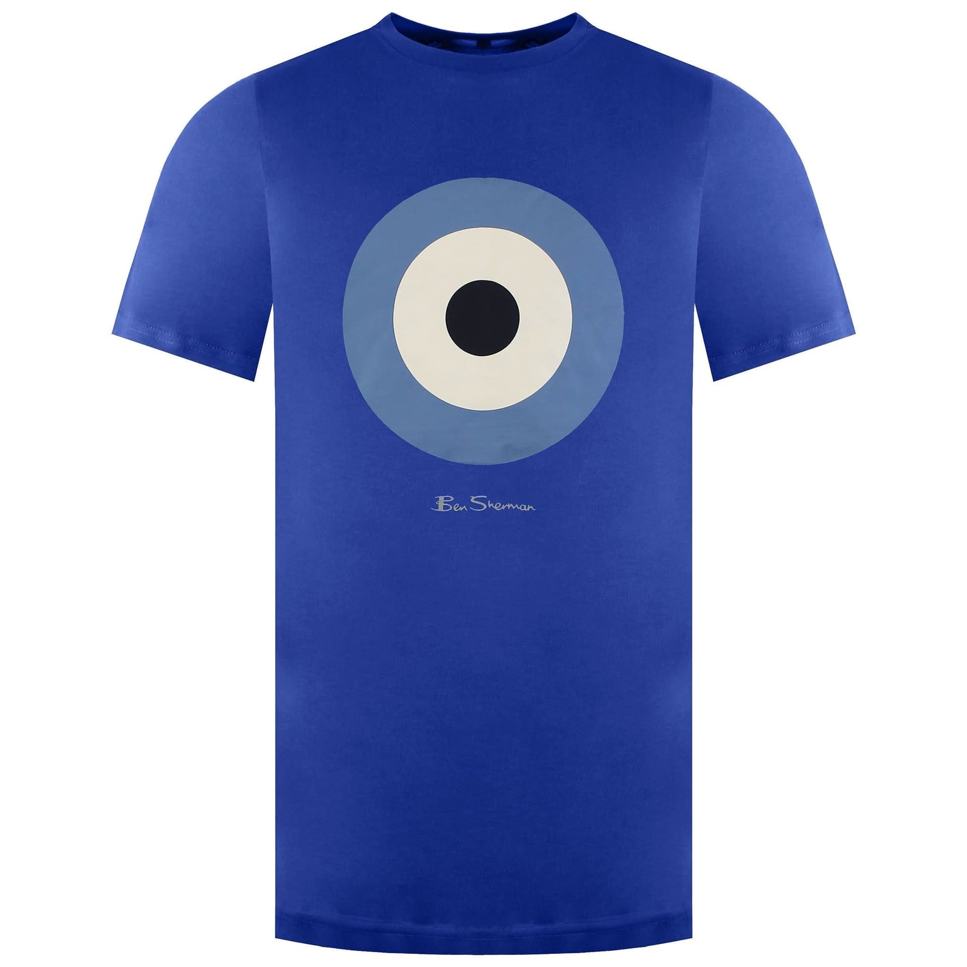 Ben Sherman Ben Sherman Men's Target Blue T-Shirt