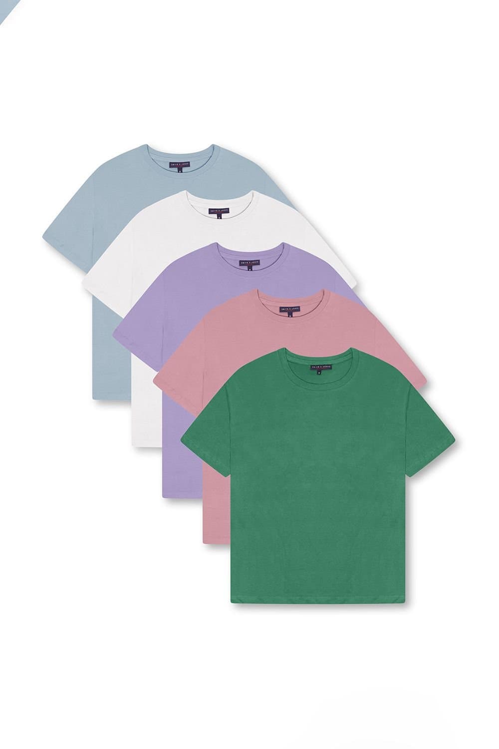 Smith & Jones Smith & Jones Men's 5 Pack 'Boden' T-Shirt