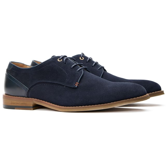 Simon Carter SIMON CARTER Men's Weir Lace Up Shoes in Blue - 2
