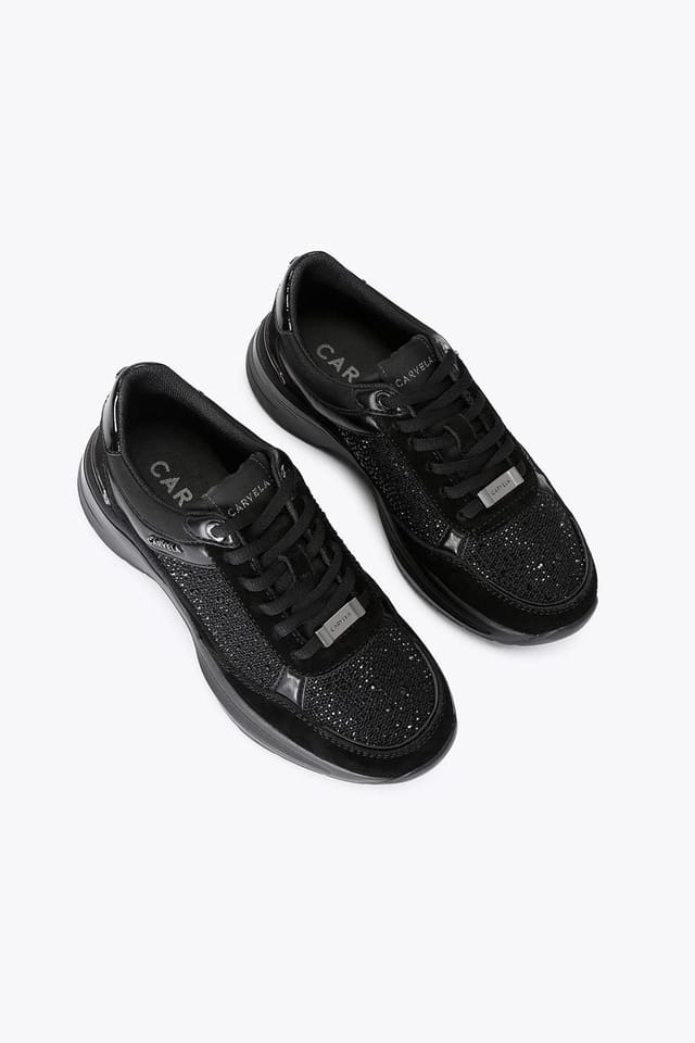 Carvela Carvela Women's 'Presto' Trainers in Black - 2