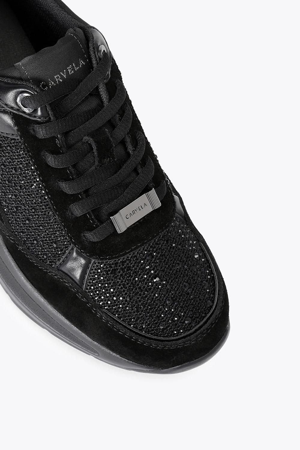 Carvela Carvela Women's 'Presto' Trainers in Black - 4