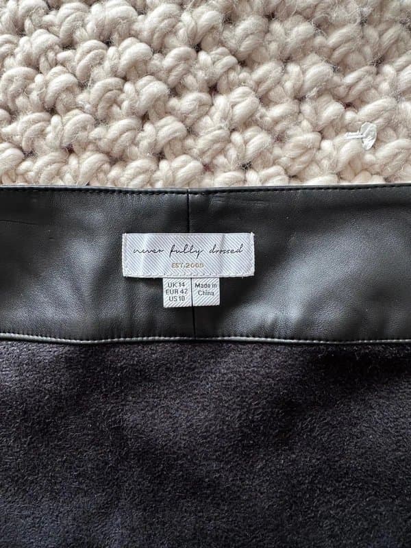 Never Fully Dressed Never fully dressed leather skirt