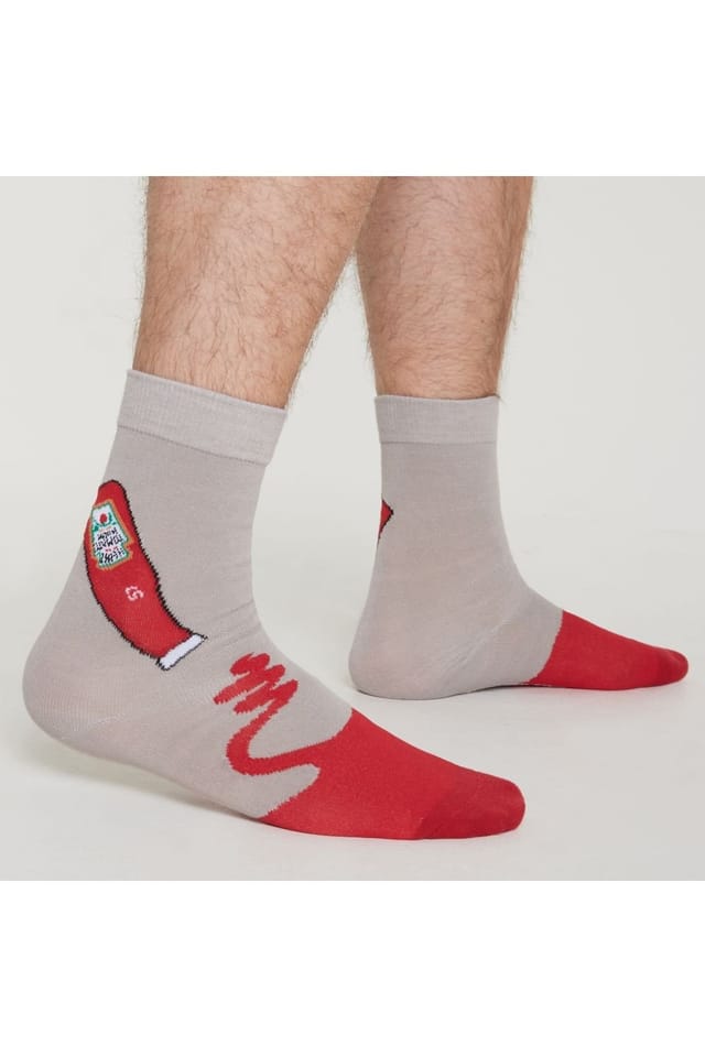 Heinz Heinz Men's Ketchup Pack Of 3 Socks - 3